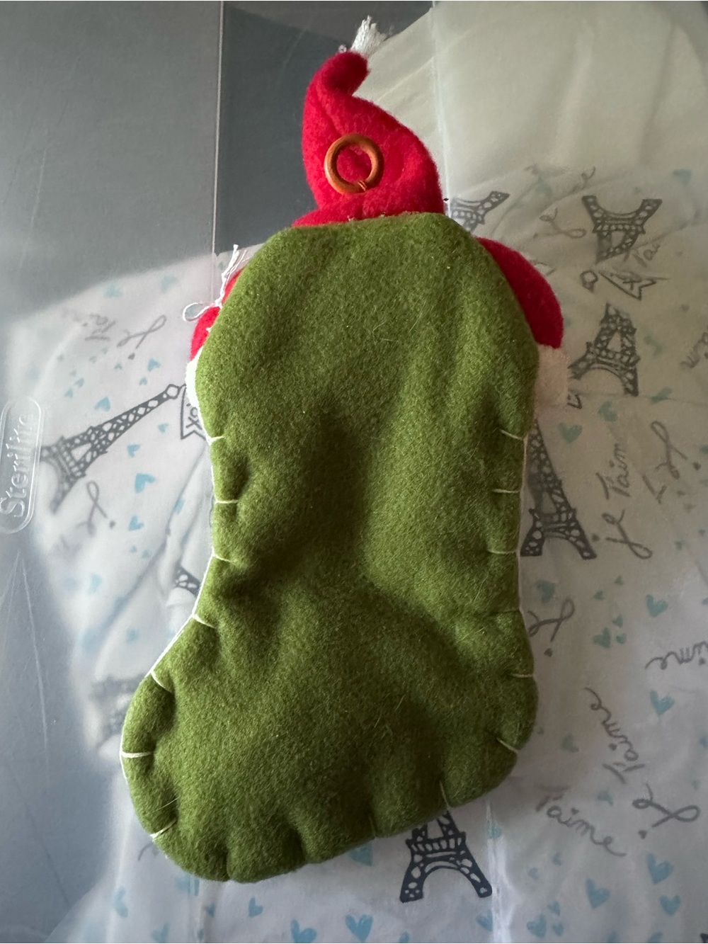 Small Christmas Stocking 11 inches long - Picture 4 of 4